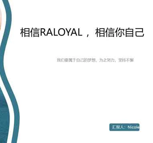 Raloyal 3. Çeyrek raporlama toplantısı