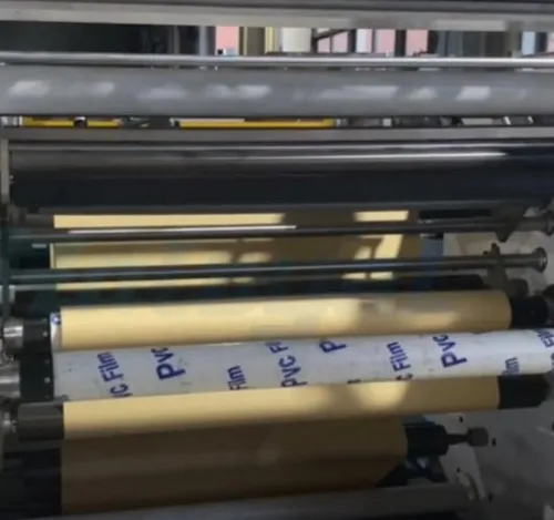 Tam otomatik taret sarma ve paketleme hattı | Otomatik yük-taret geri sarma-kesme-push-package