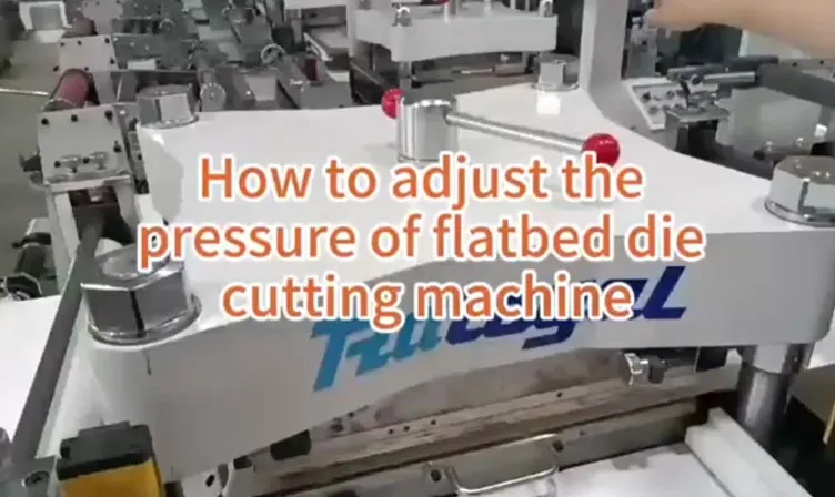 Düz bir kalıp kesme makinesinin basıncını nasıl ayarlayabilirim