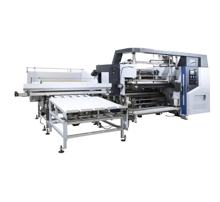 HCH3-1300R2/1700R2 Kağıt Film Çift Şaftlı Geri Sarma Makinesi